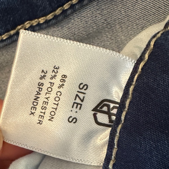 Born Primitive Blue Denim Shorts - Picture 3 of 4